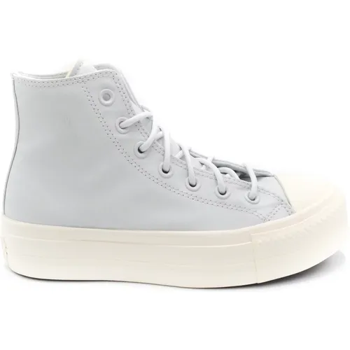 Hellblaue Sneakers , Damen, Größe: 39 EU - Converse - Modalova