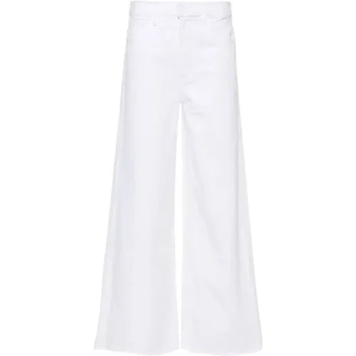 Weiße Wide Leg Jeans , Damen, Größe: W29 - Mother - Modalova
