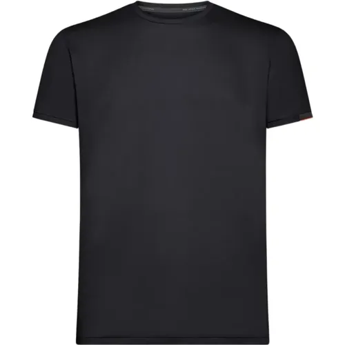 Kurzarm Oxford T-Shirt in Dunkelblau - RRD - Modalova