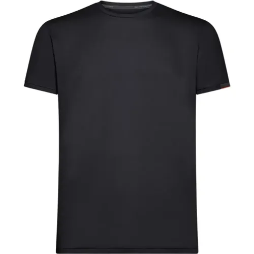 Kurzarm Oxford T-Shirt in Dunkelblau , Herren, Größe: 2XL - RRD - Modalova