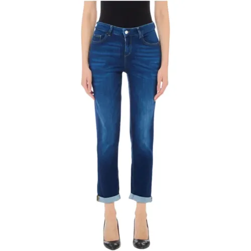 Bequeme Straight-Leg-Jeans , Damen, Größe: W31 - Liu Jo - Modalova