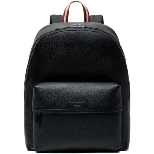 Logo Leather Backpack , male, Sizes: ONE SIZE - Bally - Modalova