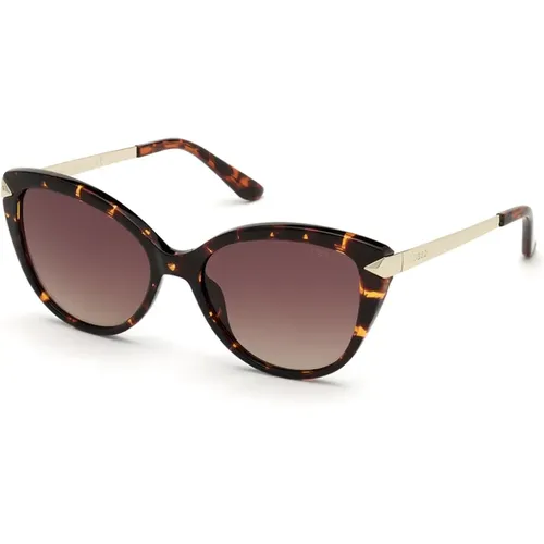 Stilvolle Damen-Sonnenbrille Gu7658 , Damen, Größe: 56 MM - Guess - Modalova