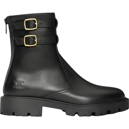 Chic Leather Boot , female, Sizes: 3 UK - Celine - Modalova