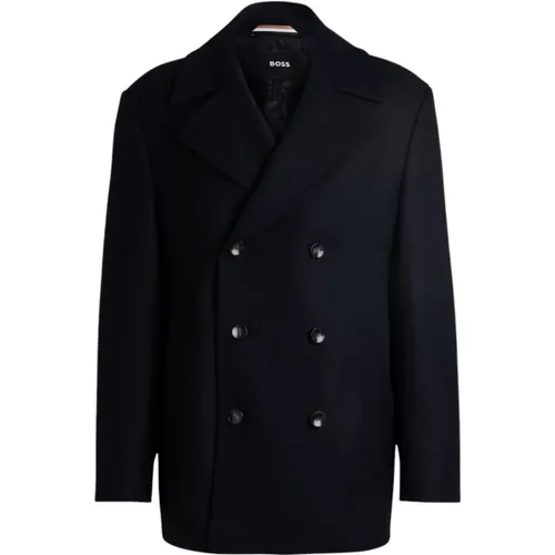 Blazers, male, , Size: L Stylish Coat for Men - Boss - Modalova