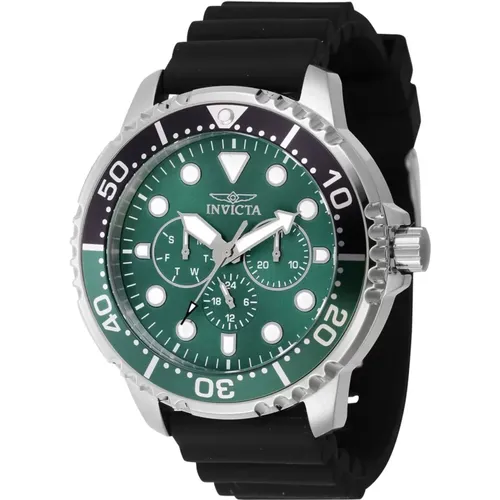 Pro Diver Quartz Watch - Green Dial , male, Sizes: ONE SIZE - Invicta Watches - Modalova