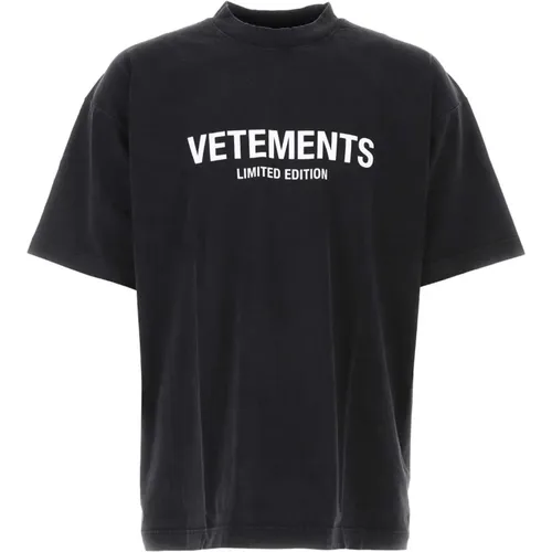 Stylish T-Shirt Collection , male, Sizes: S, M - Vetements - Modalova