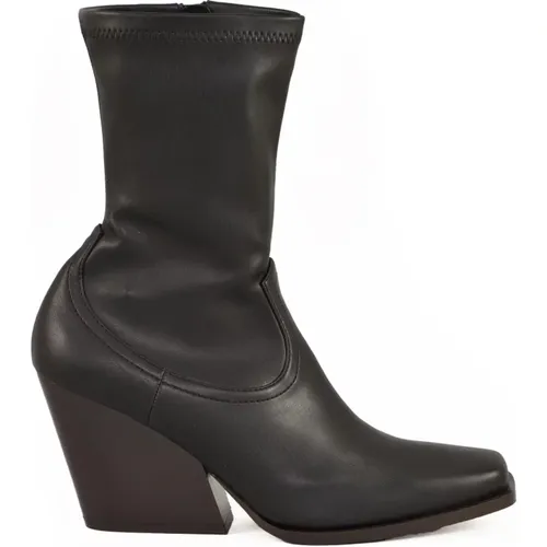 Cowboy Boots, female, , Size: 10 US Heeled Rubber Boots - Stella Mccartney - Modalova