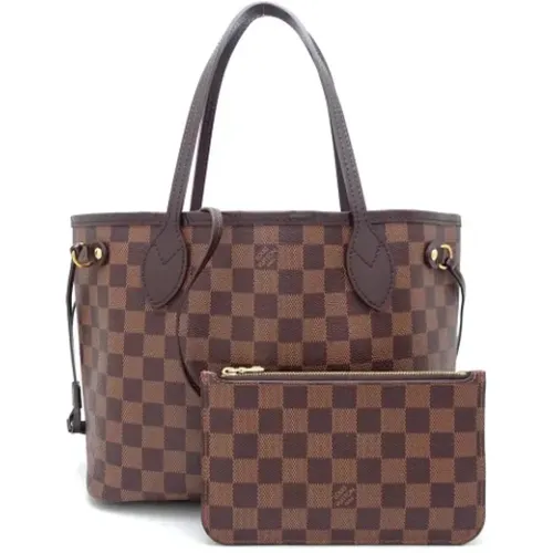 Pre-owned Tote Bags, female, , Size: ONE SIZE Pre-owned Canvas shoulder-bags - Louis Vuitton Vintage - Modalova