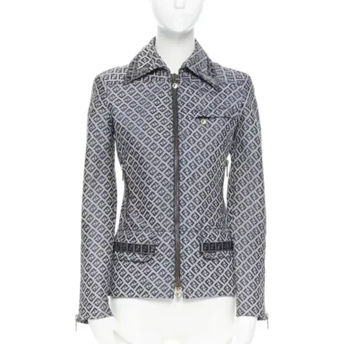 Pre-owned Polyester outerwear , female, Sizes: XS - Fendi Vintage - Modalova