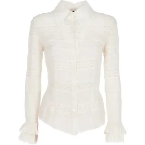 Pre-owned Shirts & Blouses, female, , Size: L Pre-owned Cotton tops - Dolce & Gabbana Pre-owned - Modalova