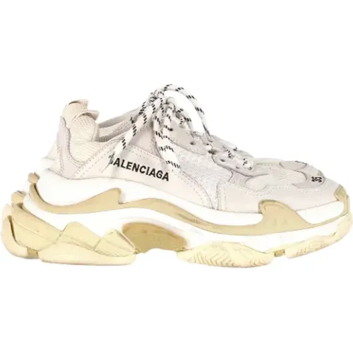 Pre-owned Sneakers, female, , Size: 5 US Pre-owned Polyester sneakers - Balenciaga Vintage - Modalova