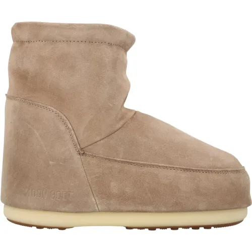 Geschlossene Sand Icon Low Stiefel , Damen, Größe: 36 EU - moon boot - Modalova