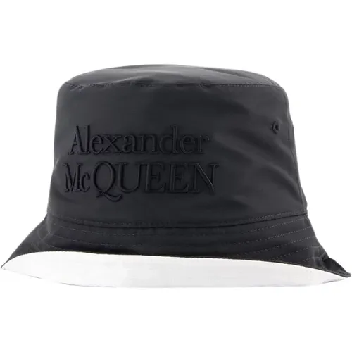 Hats, male, , Size: M Low Rever Bucket Hat - alexander mcqueen - Modalova