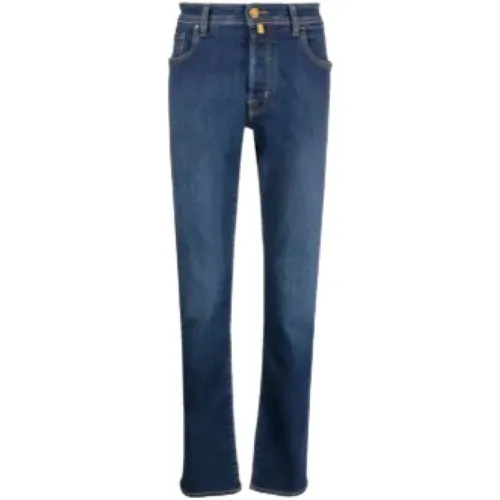 Slim-Fit Bard Design Jeans for Men , male, Sizes: W36, W38, W33 - Jacob Cohën - Modalova