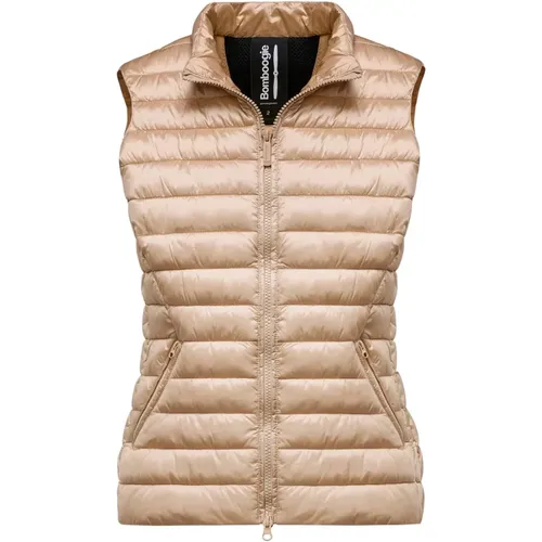 Short Vest with Synthetic Padding , female, Sizes: M, 2XL - BomBoogie - Modalova