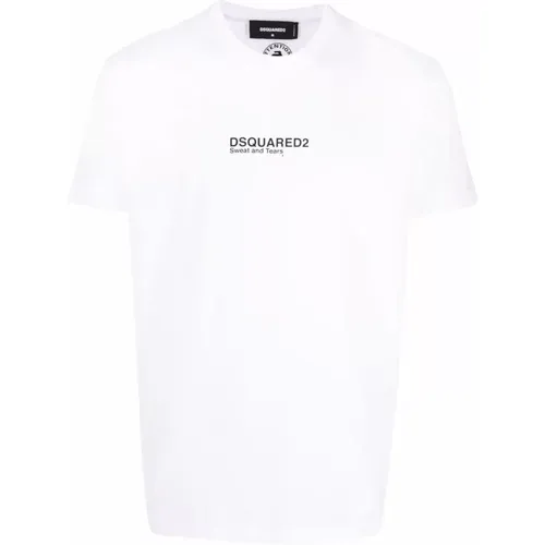 Τ-shirt , male, Sizes: 3XL, L, M, XL, 2XL - Dsquared2 - Modalova