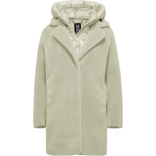 Odessa Overcoat - Faux Fur Coat , female, Sizes: XL, M - BomBoogie - Modalova