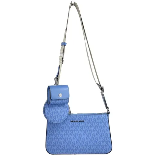 Signature PVC Crossbody Tasche mit Tech Attachment , Damen, Größe: ONE Size - Michael Kors - Modalova