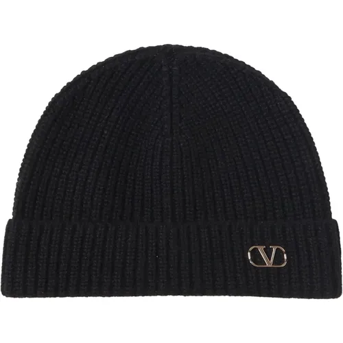 Beanies, male, , Size: ONE SIZE Beanie Hats - Valentino Garavani - Modalova