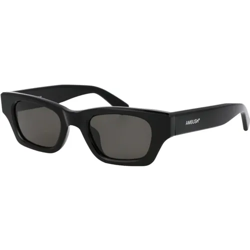 Stylish RAY Sunglasses for Sunny Days , unisex, Sizes: 49 MM - Ambush - Modalova