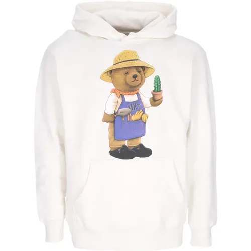 Hoodies, male, , Size: L Bear Hoodie Lightweight Sweatshirt - Market - Modalova