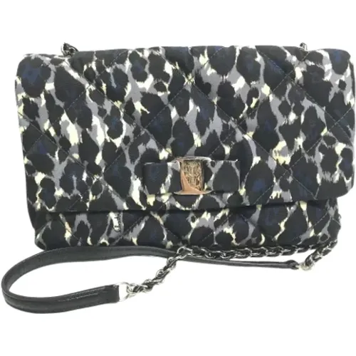 Pre-owned Cross Body Bags, female, , Size: ONE SIZE Pre-owned Fabric shoulder-bags - Salvatore Ferragamo Pre-owned - Modalova