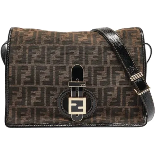 Pre-owned Cross Body Bags, female, , Size: ONE SIZE Pre-owned Canvas fendi-bags - Fendi Vintage - Modalova