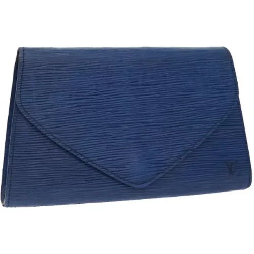 Pre-owned Leder clutches , Damen, Größe: ONE Size - Louis Vuitton Vintage - Modalova