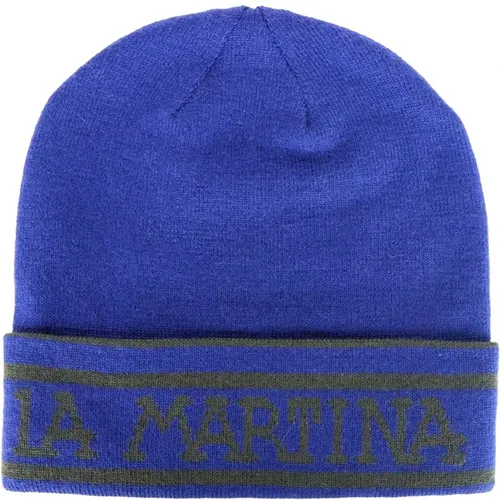 Beanies, male, , Size: ONE SIZE Acrylic Hat Beanie - LA MARTINA - Modalova