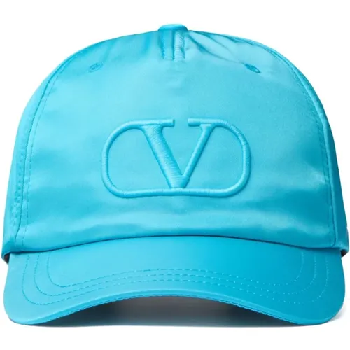 Caps, male, , Size: 57 CM Clear VLogo Signature Hat - Valentino Garavani - Modalova