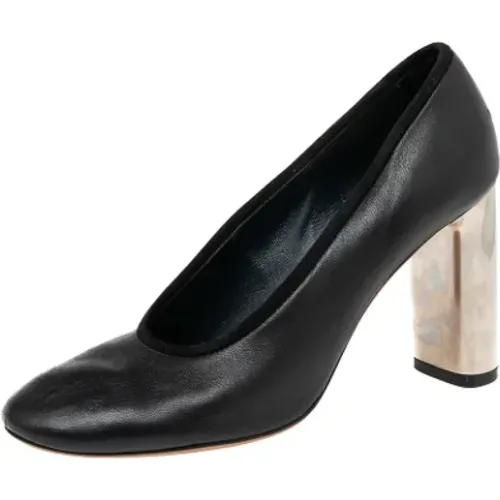 Pre-owned Leather heels , female, Sizes: 2 UK - Celine Vintage - Modalova