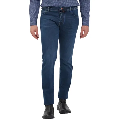 Slim Fit 5 Pocket Jeans , male, Sizes: W37, W35 - Jacob Cohën - Modalova