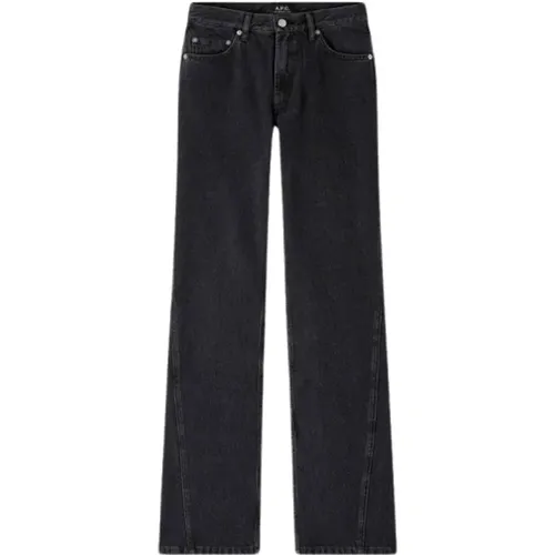 Flare Jeans in Washed , female, Sizes: W25, W26 - A.p.c. - Modalova