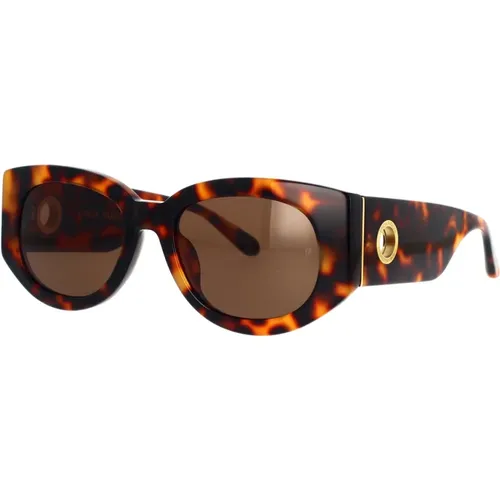 Iconic Sunglasses , female, Sizes: 54 MM - Linda Farrow - Modalova