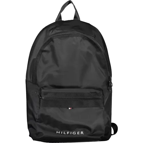 Backpacks, male, , Size: ONE SIZE Men's Backpack with Laptop Compartment - Tommy Hilfiger - Modalova