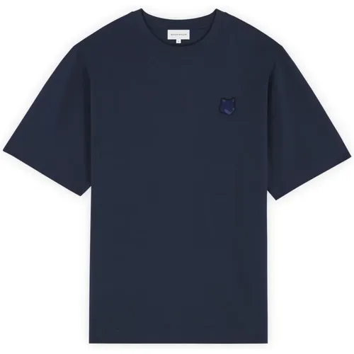 Fuchs Kopf Patch T-Shirt - Maison Kitsuné - Modalova