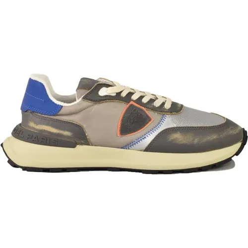 Sneakers, male, , Size: 9 US Sneakers with Rubber Sole - Philippe Model - Modalova