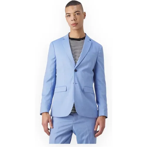 Slim Blazer Jacke , Herren, Größe: M - Selected Homme - Modalova