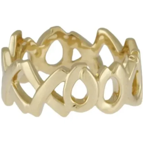 Pre-owned Jewellery, female, , Size: ONE SIZE Pre-owned Gold rings - Tiffany & Co. Pre-owned - Modalova