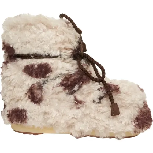 Winter Boots, female, , Size: 9 US Ankle Boots with Faux Fur - moon boot - Modalova