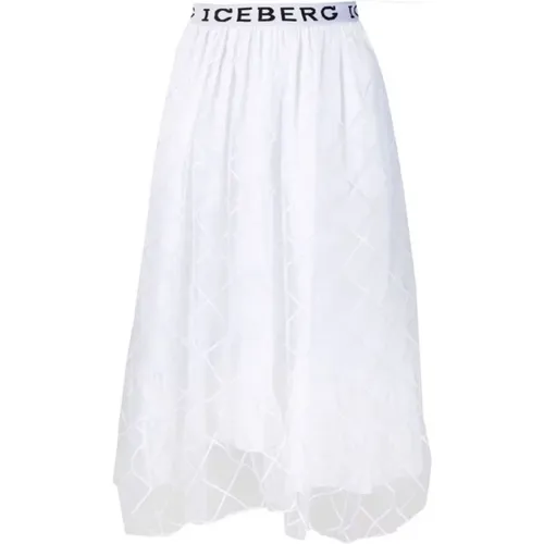Midi skirt , female, Sizes: XS - Iceberg - Modalova