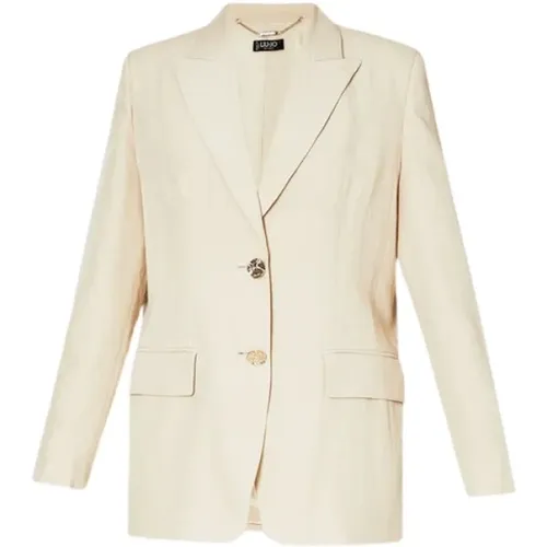 Loose 2-Button Jacket , female, Sizes: 2XS, S, XS - Liu Jo - Modalova