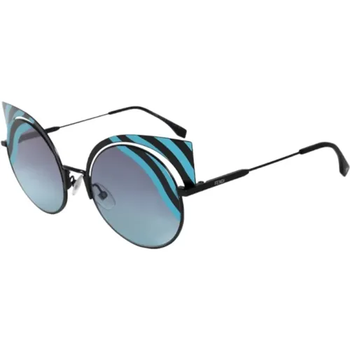 Blaue Hellblaue Sonnenbrille Fendi - Fendi - Modalova