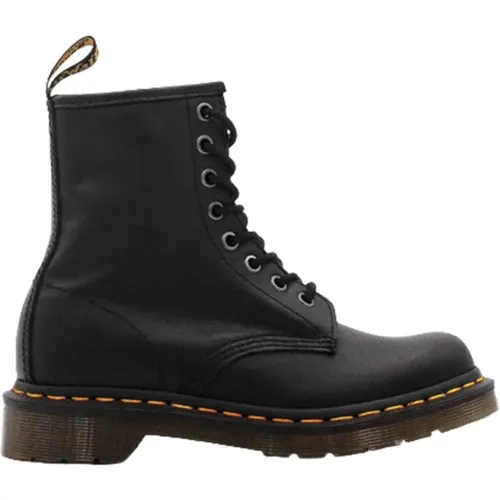 Schwarze Nappa Stiefel , Damen, Größe: 40 EU - Dr. Martens - Modalova