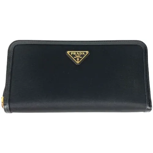 Pre-owned Leather wallets , female, Sizes: ONE SIZE - Prada Vintage - Modalova