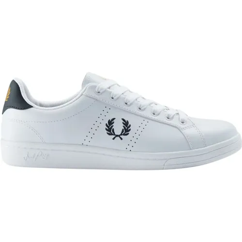 Tennisschuh Lorbeerkranz Leder - Fred Perry - Modalova