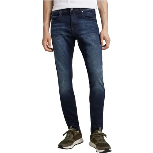 Herren Skinny Jeans - Dk Aged Denim , Herren, Größe: W33 L32 - G-Star - Modalova