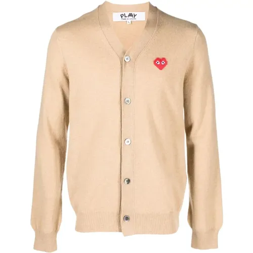 Cardigan , male, Sizes: M - Comme des Garçons - Modalova