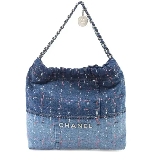 Pre-owned Shoulder Bags, female, , Size: ONE SIZE Pre-owned Denim shoulder-bags - Chanel Vintage - Modalova